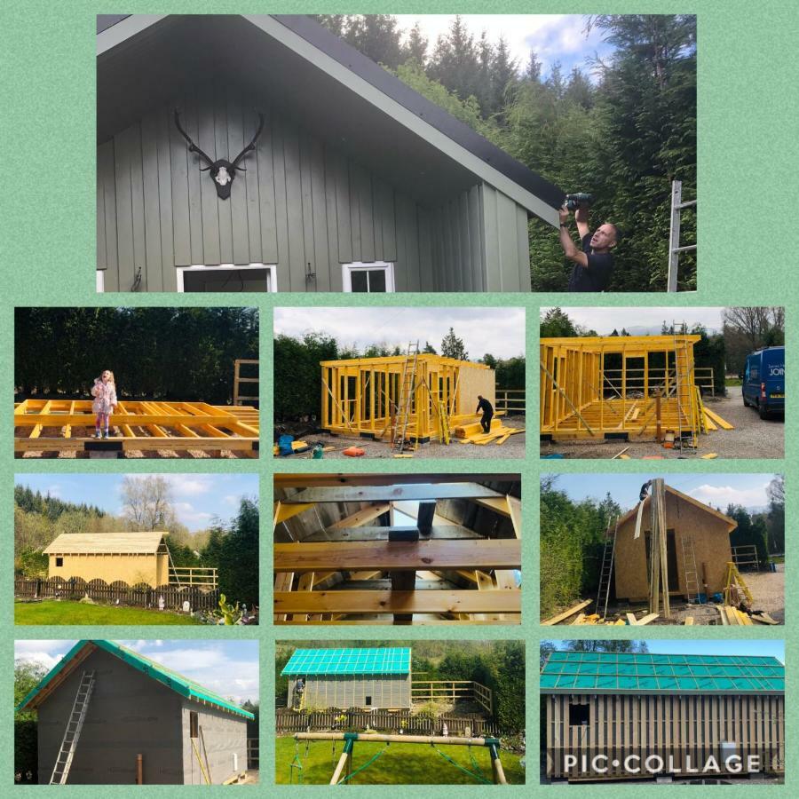 Antler Cabin At Woodlea Spean Bridge Ngoại thất bức ảnh